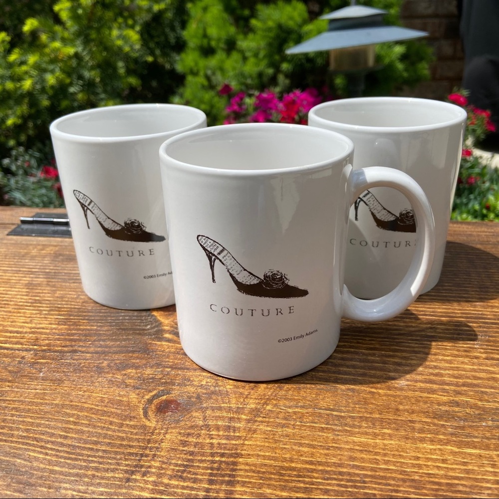 3 - RARE Find - Emily Adams Couture Coffee Mugs - Picture 11 of 11